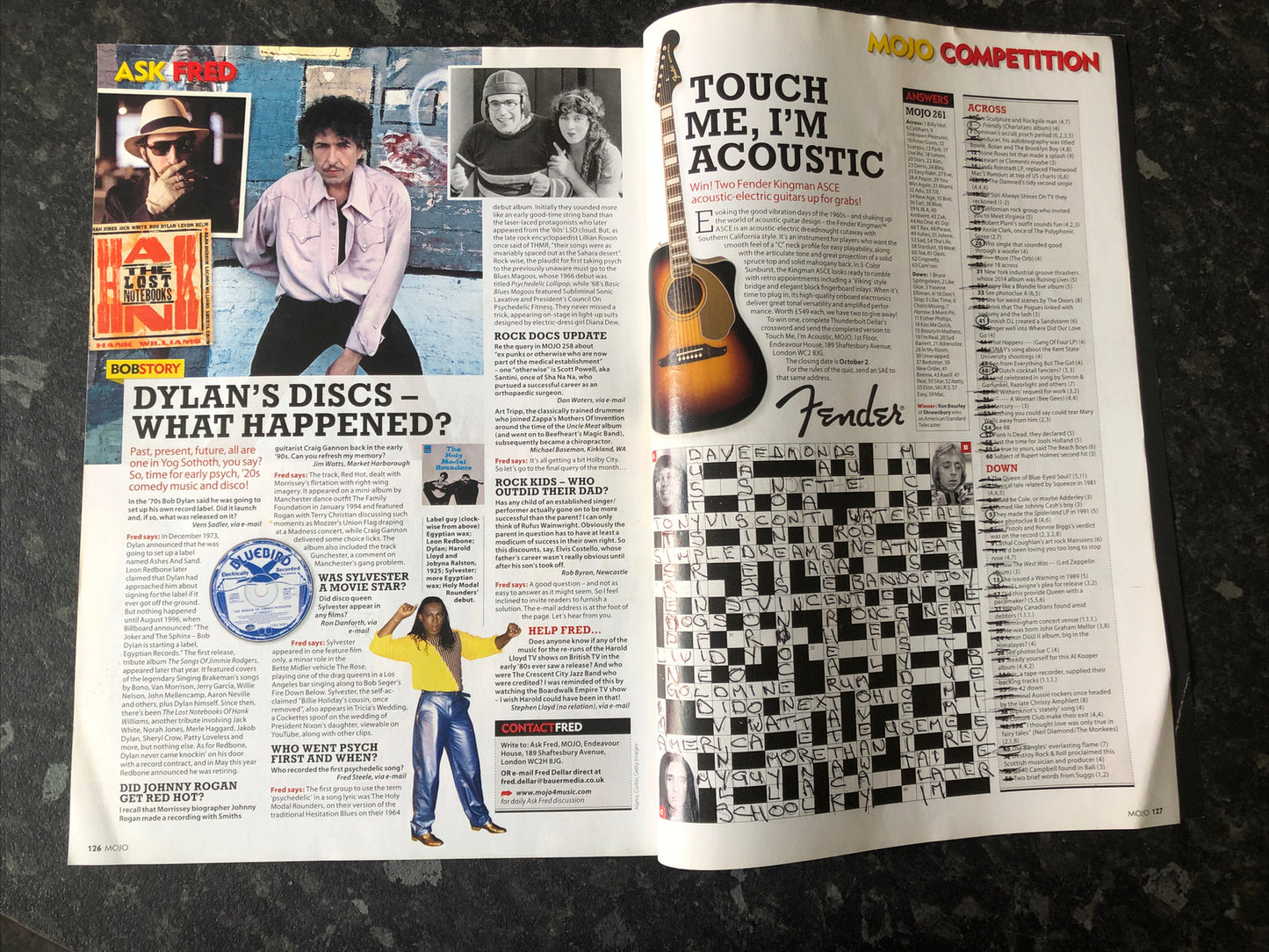 Mojo 263 October 2015 In Ok Vintage Condition Magazine