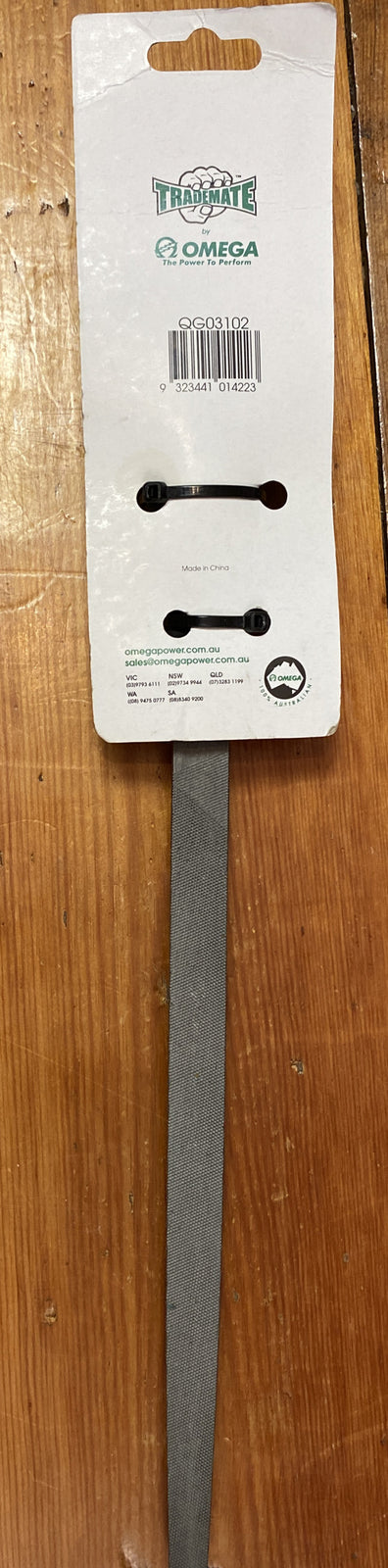 Trademate Triangle File Second Cut metal File 250mm