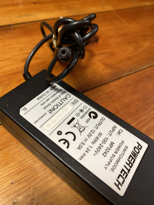 321 Digitech 12VDC 5A Desktop Power Supply, Fixed 2.5mm Plug MP3242