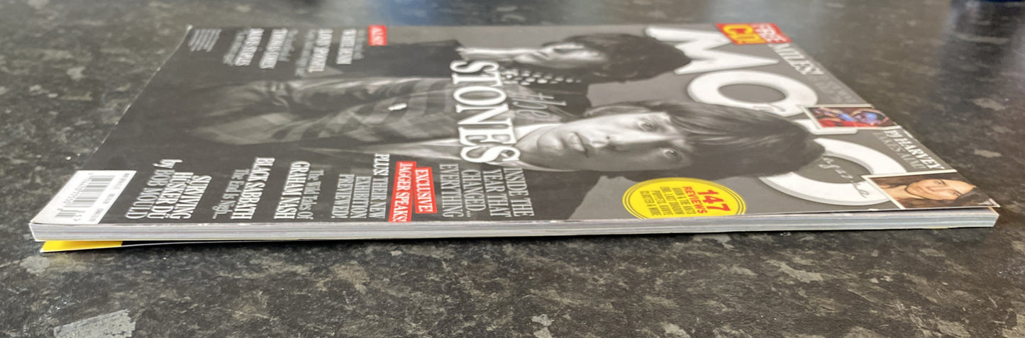 MOJO MAGAZINE #270 MAY 2016 - THE STONES - PJ HARVEY - WHITE DENIM - NO CD