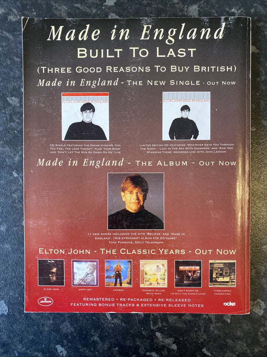 "ENCORE" MAGAZINE JULY 1995 THE ROLLING STONES MICK JAGGER WEEZER THE POLICE