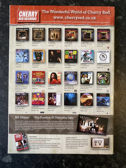 RECORD COLLECTOR MAGAZINE ~ JANUARY 2012 ISSUE: 397 KEITH RICHARDS DUSTY GENO