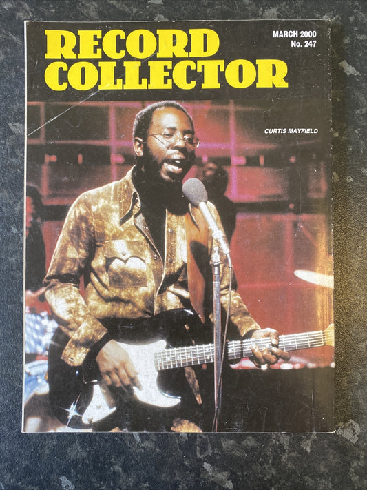 RECORD COLLECTOR MAGAZINE ~ MARCH 2000 ISSUE:247 STONES PINK FLOYD TEXAS & MORE