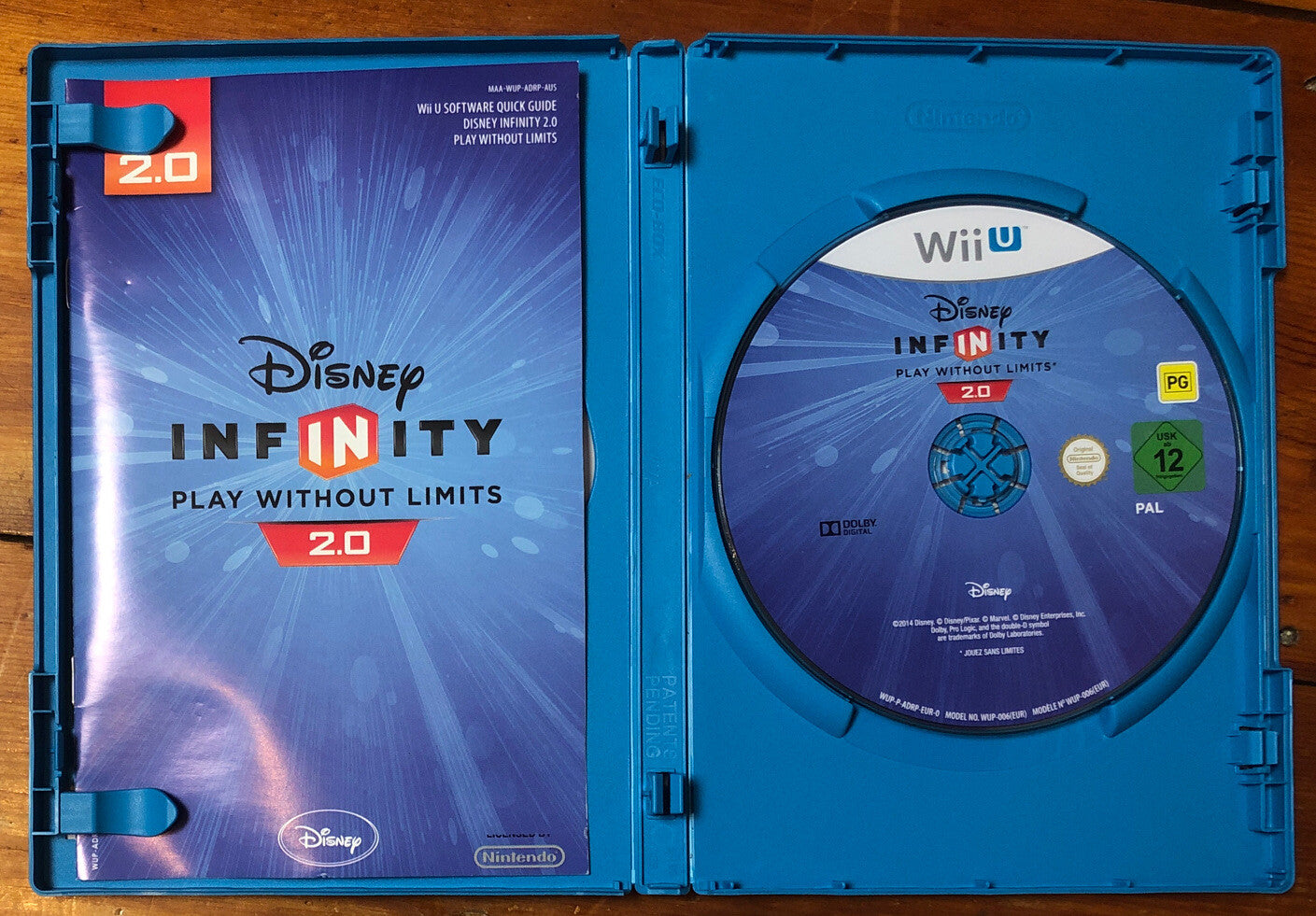 1986 Disney Infinity 2 Nintendo Wii U Complete Game Not Sea