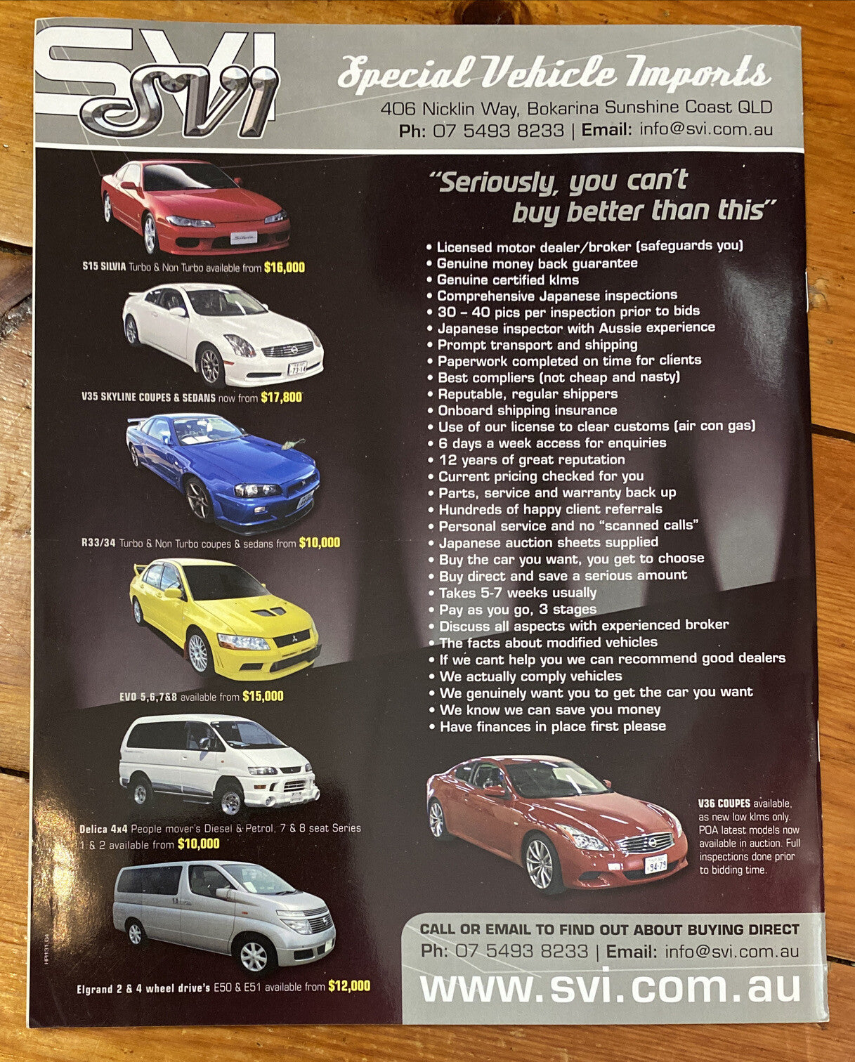 Performance Imports No. 171 In Good Condition Magazine
