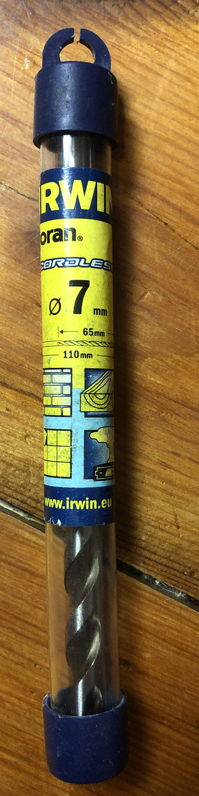 454 Irwin Joran 7.0mm 65mm/110mm Speed Power Hammer Masonry Drill