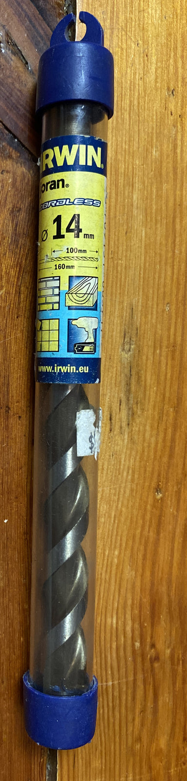 449 Irwin Joran 14.0mm 100mm/160mm Speed Power Hammer Masonry Drill