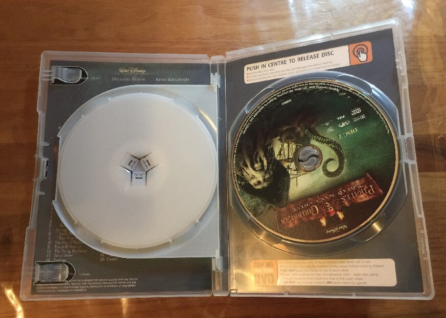 Pirate Of The Caribbean Dead Man's Chest Not Dvd Sealed + free post AUS SELLER