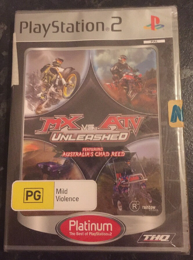 Mx Vs Atv Unleashed Playstation 2/PS2 Complete PAL Game