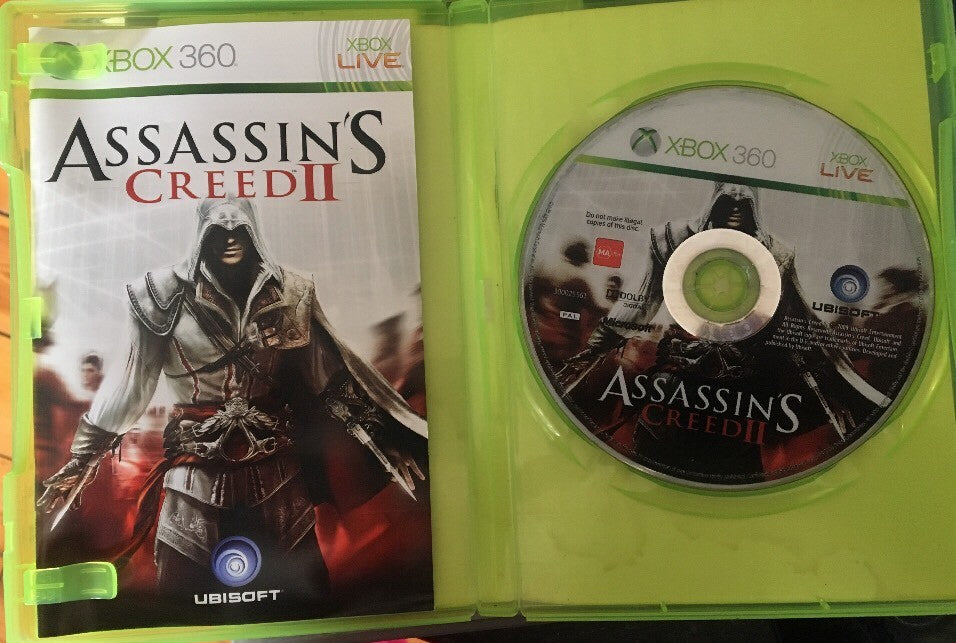 765 Assassin’s Creed II PAL Game For Xbox 360 Complete