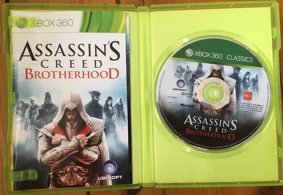 716 Assassin’s Creed Brotherhood PAL Game For Xbox 360 Complete