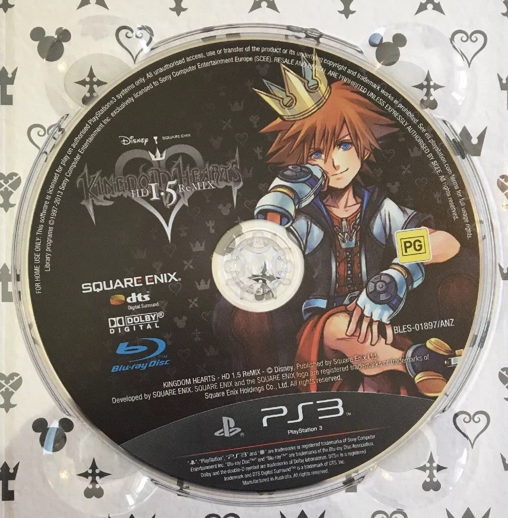 545 Kingdom Hearts -HD 1.5 Remix Playstation 3/PS3 Complete Game
