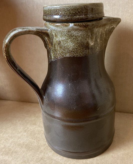 VINTAGE KILN CRAFT TEA / COFFEE POT JUG RETRO KITSCH