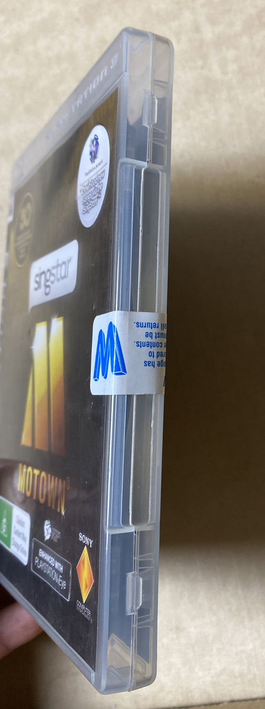 2993 Singstar Motown New Sealed PAL Playstation 3/PS3 Complete + Free Post