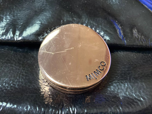 M658 Mimco Handbag Purse Clutch Black In Good Condition + Free Post