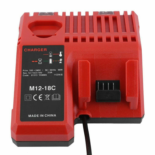 Aftermarket Milwaukee li-Ion 12v-18v Replacement Battery Charger M12-18FC 240V