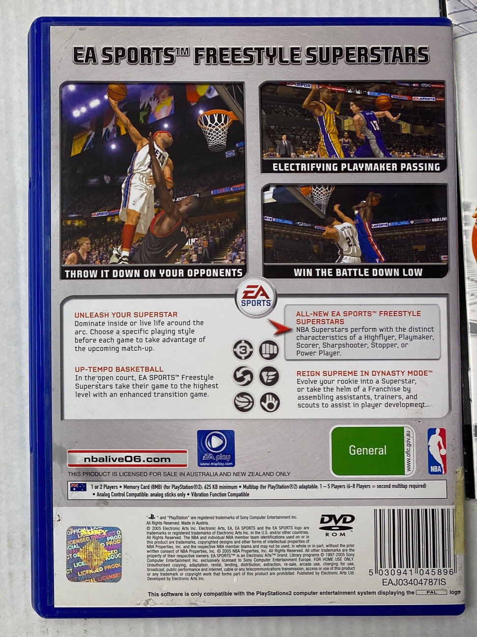 2434 EA Sports NBA Live 06 Playstation 2/PS2 Complete Game + Free Post