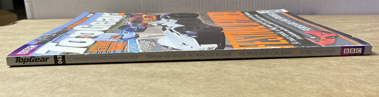 BBC Top Gear Australia December 2011 Magazine In Ok Condition