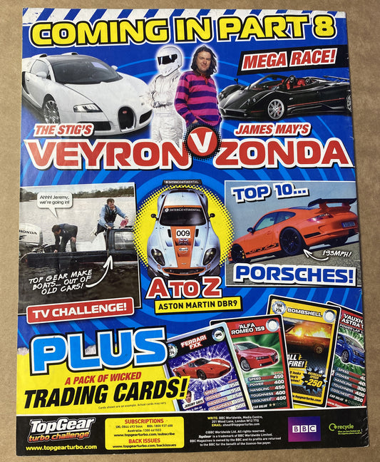 BBC Top Gear Turbo Challenge Part 7 In Good Condition Magazine