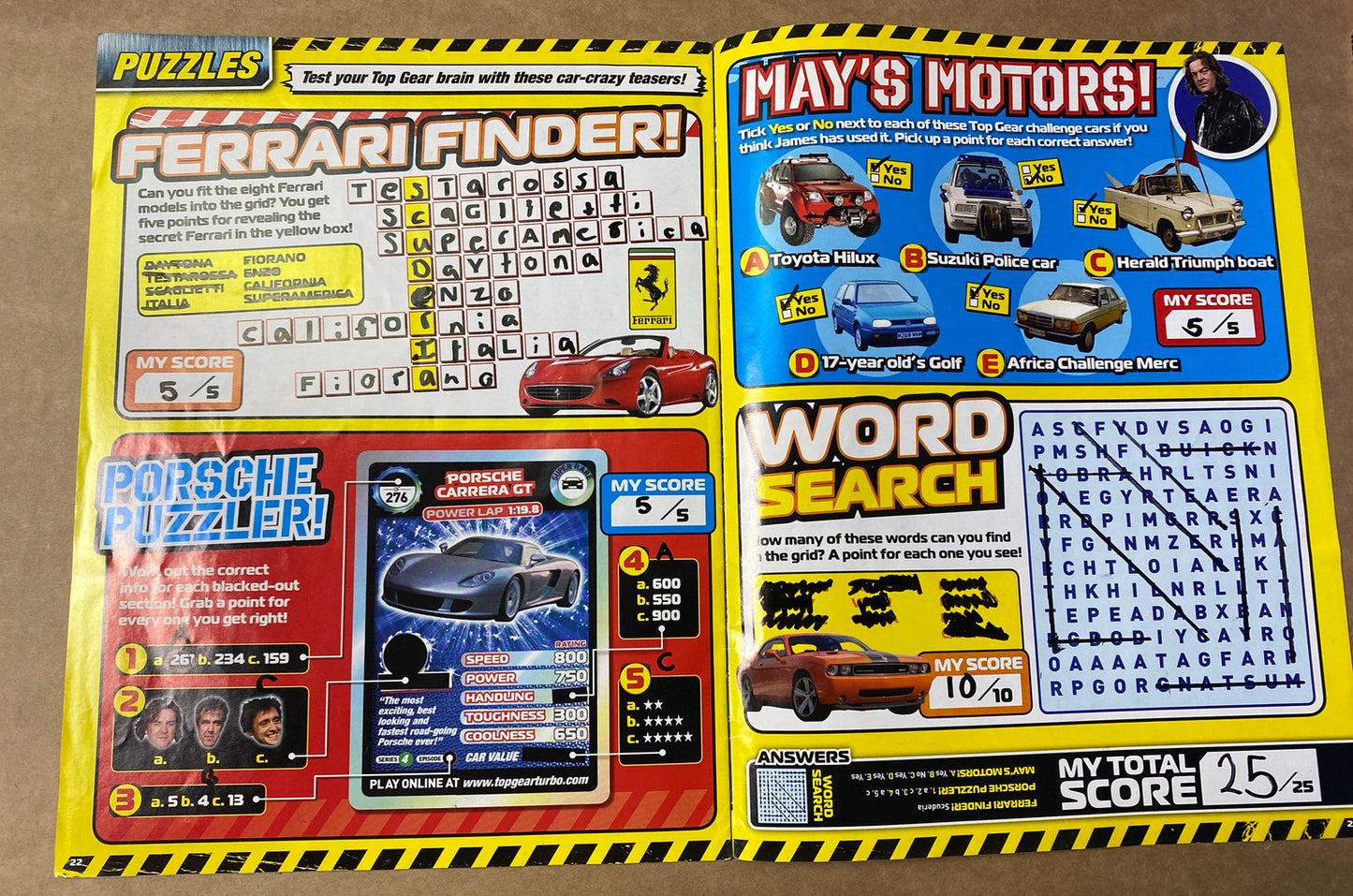 BBC Top Gear Turbo Challenge Part 7 In Good Condition Magazine