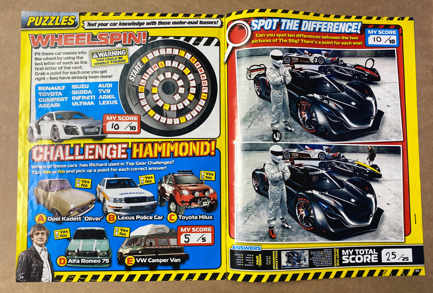 BBC Top Gear Turbo Challenge Part 4 In Good Condition Magazine