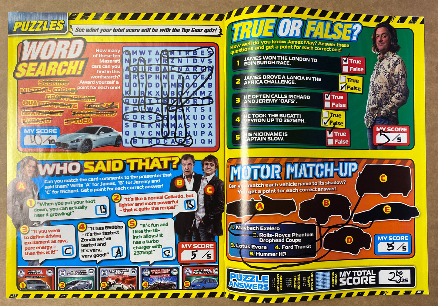 BBC Top Gear Turbo Challenge Part 15 In Good Condition Magazine