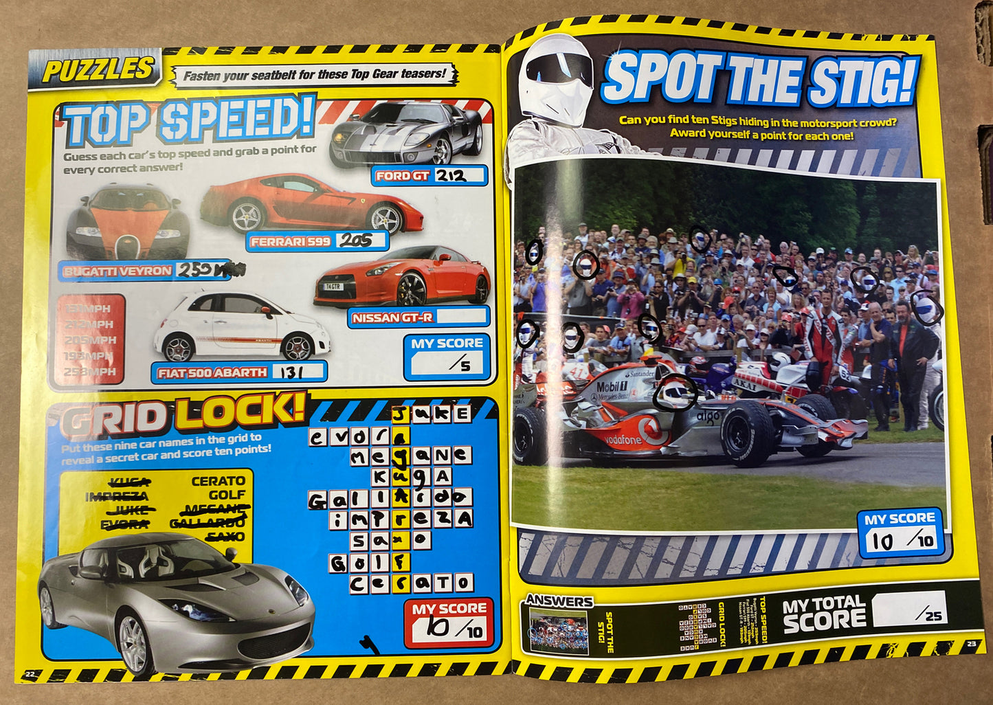 BBC Top Gear Turbo Challenge Part 31 In Good Condition Magazine