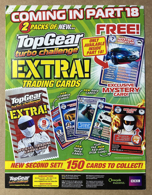 BBC Top Gear Turbo Challenge Part 17 In Good Condition Magazine