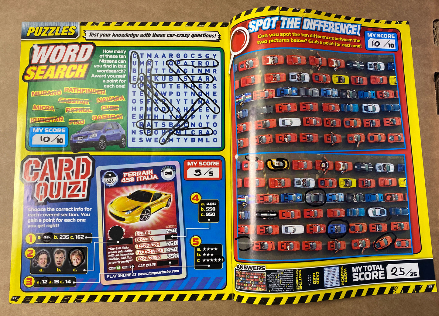 BBC Top Gear Turbo Challenge Part 19 In Good Condition Magazine