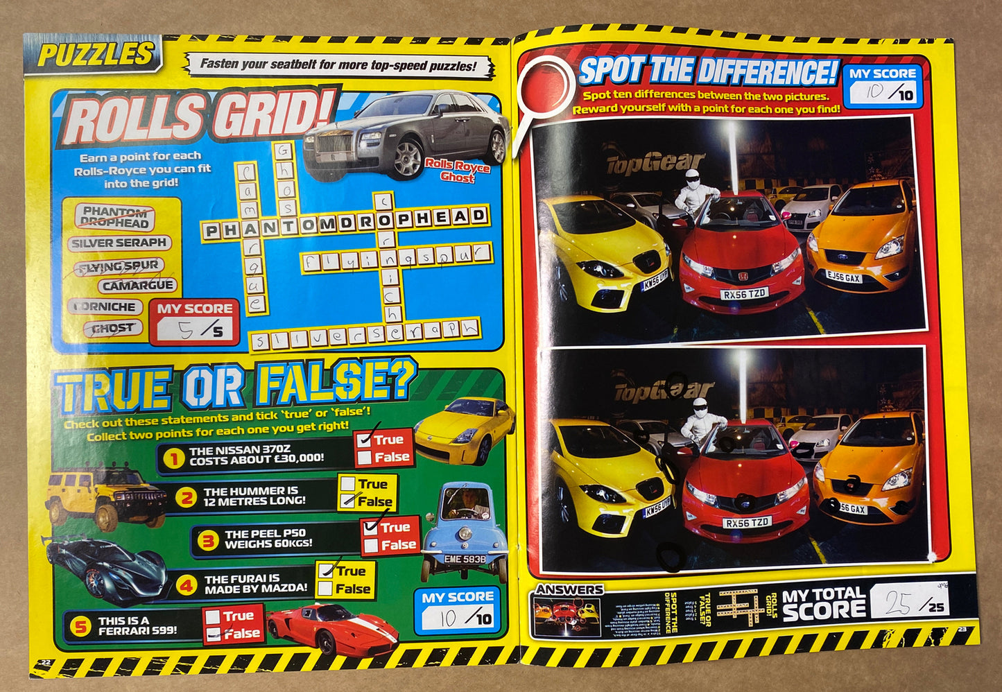 BBC Top Gear Turbo Challenge Part 22 In Good Condition Magazine