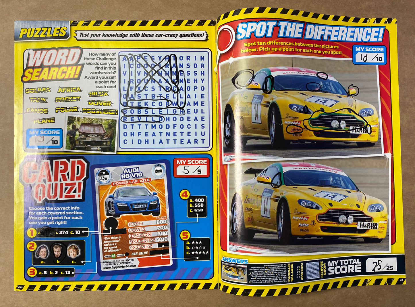 BBC Top Gear Turbo Challenge Part 26 In Good Condition Magazine