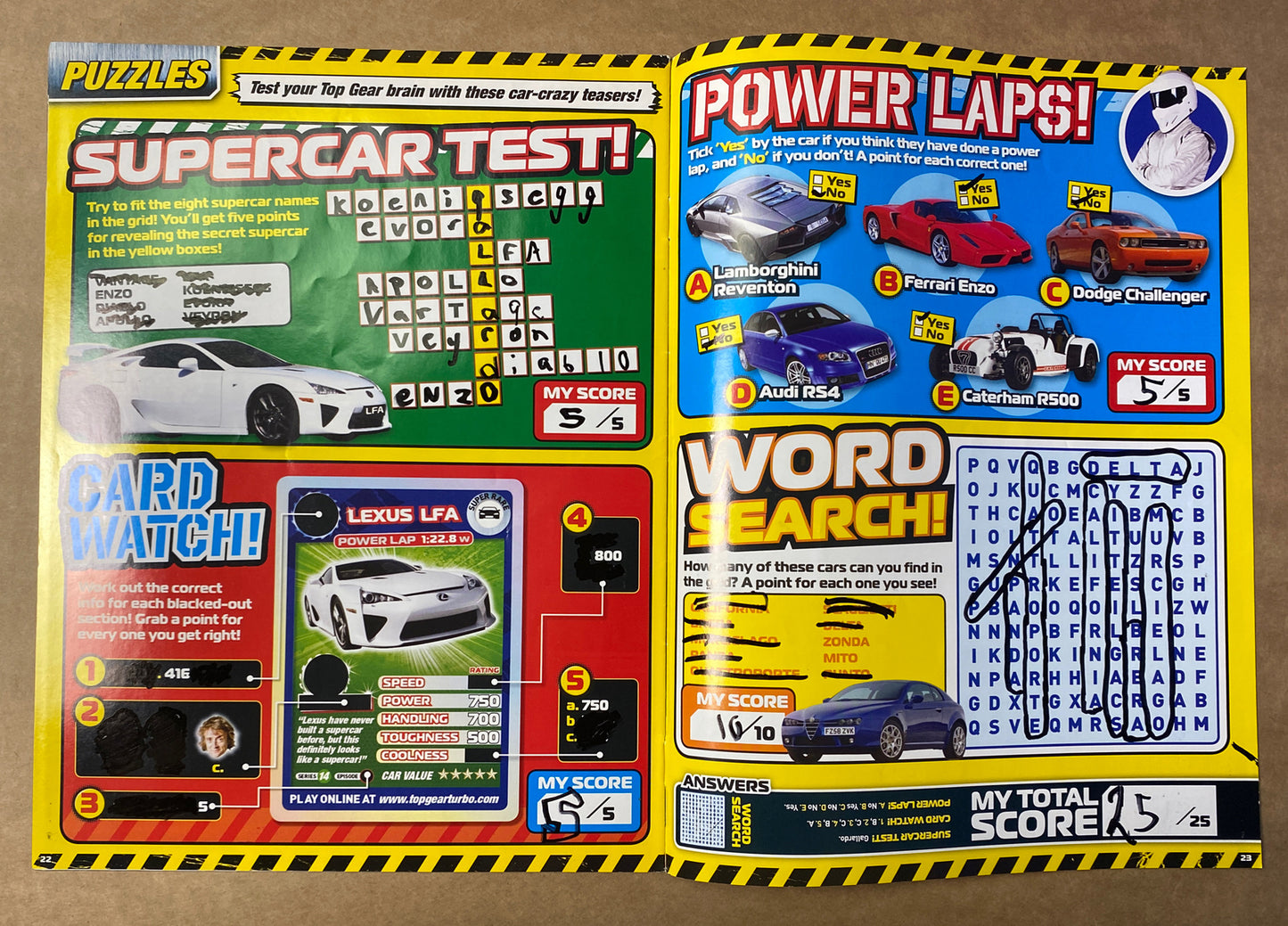 BBC Top Gear Turbo Challenge Part 34 In Good Condition Magazine