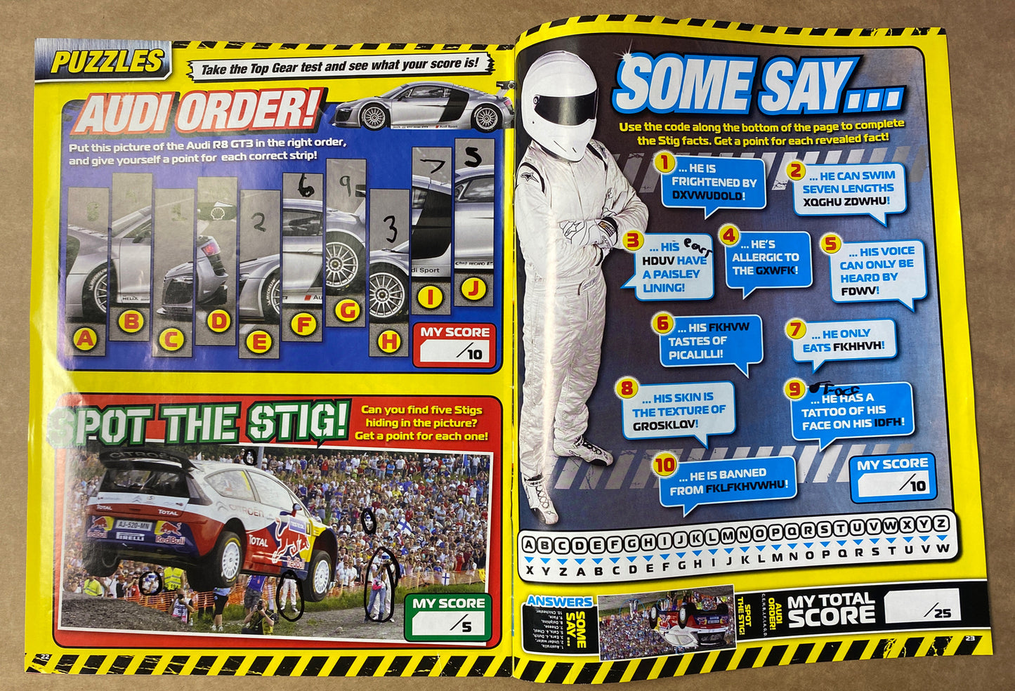 BBC Top Gear Turbo Challenge Part 52 In Good Condition Magazine