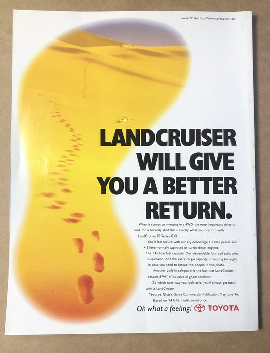 Australian Geographic Magazine Oct - Dec 1996 No. 44 In Good Condition