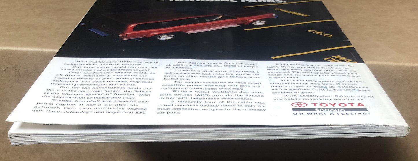 Australian Geographic Magazine Oct - Dec 1994 No. 36 In Good Condition