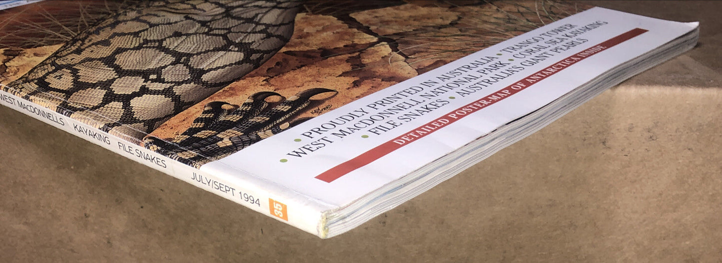 Australian Geographic Magazine Jul - Sep 1994 No. 35 In Good Condition