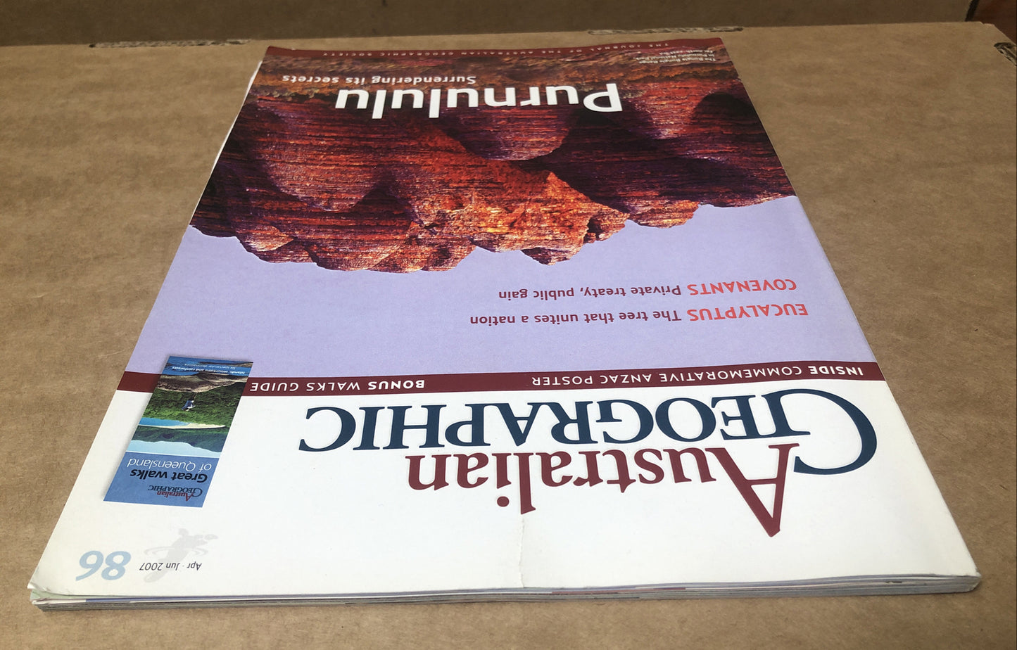 Australian Geographic Magazine Apr - Jun 2007 No. 86 In Ok Condition