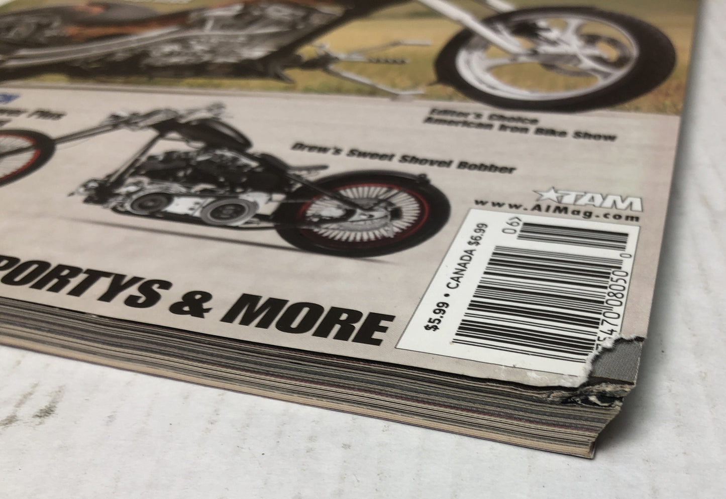 American Iron Magazine June 2007 - Vintage Magazine In OK Condition