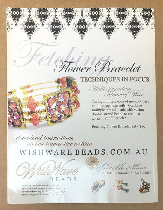 Australian Beading Magazine Vol. 3 No. 2 In OK Condition