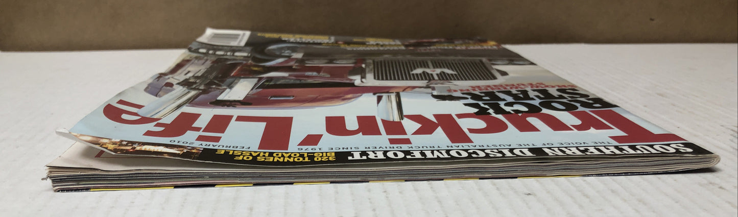 Truckin' Life February 2010 Magazine Vintage In Good Condition