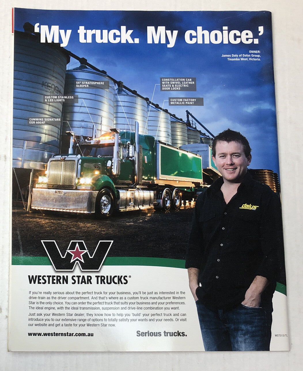 Truckin' Life December 2011 Magazine Vintage In Good Condition