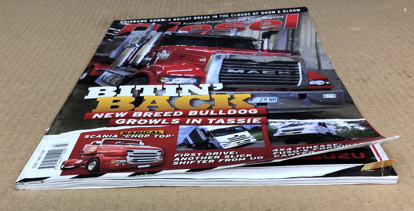 Diesel July - August 2009 Magazine Vintage In Good Condition