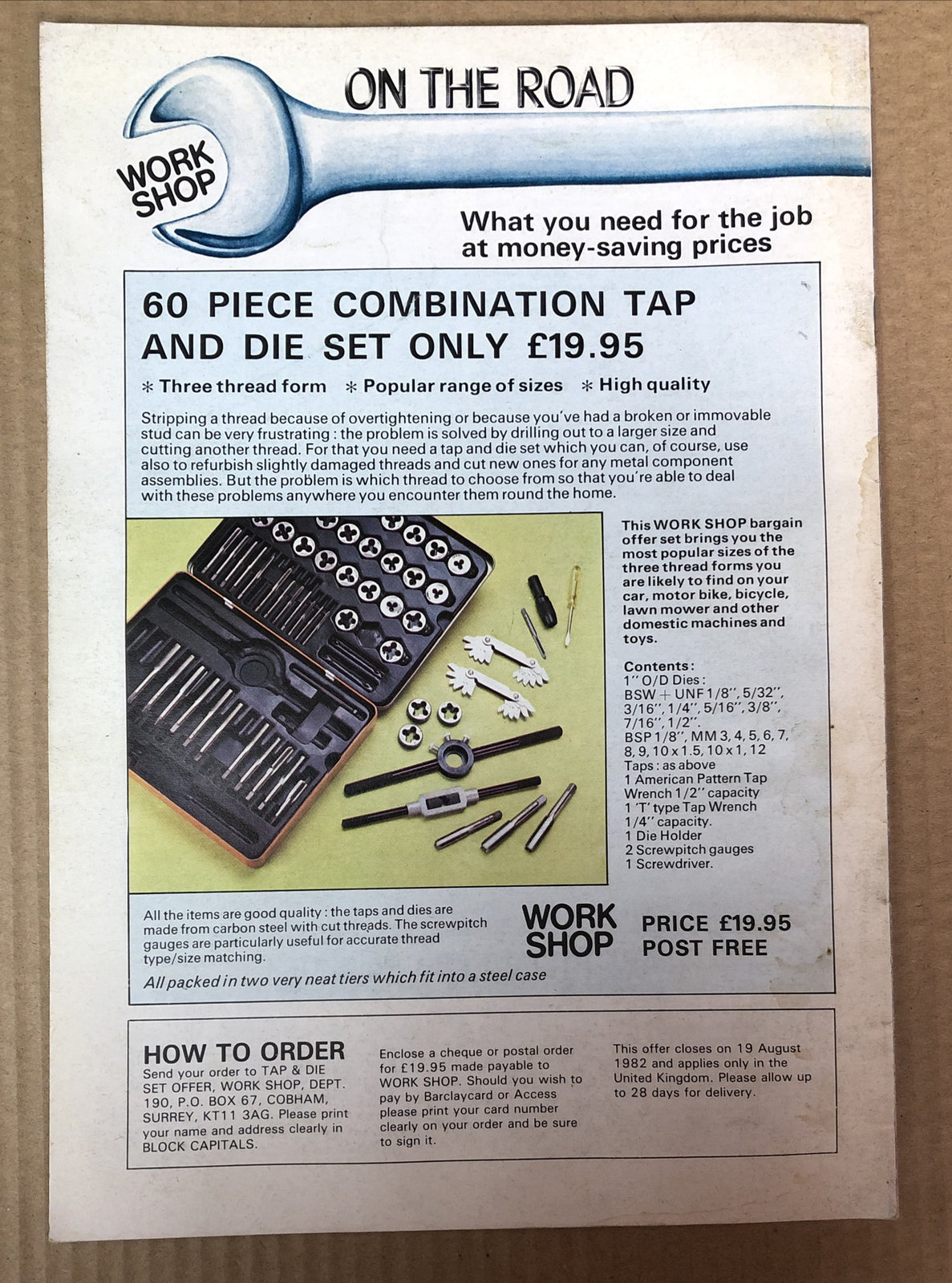 On The Road Part 90 Magazine Vintage In Good Condition