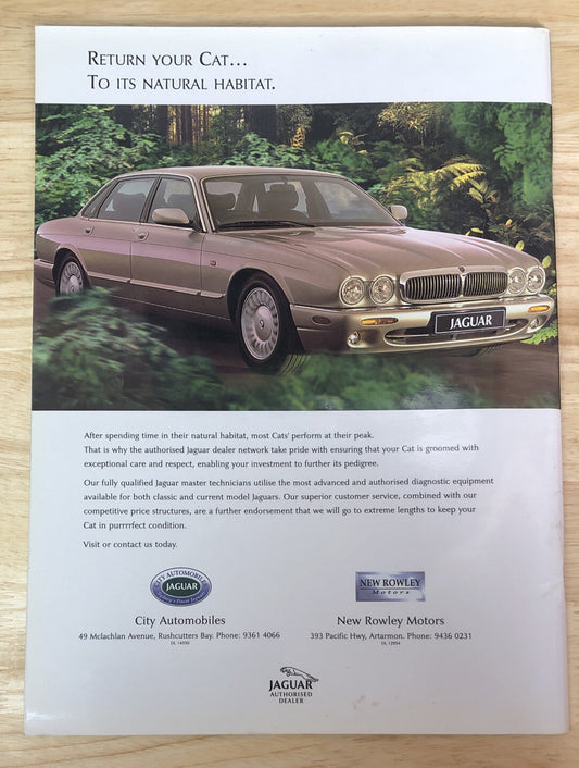 The Jaguar Magazine Edition 92 Vintage In OK Condition