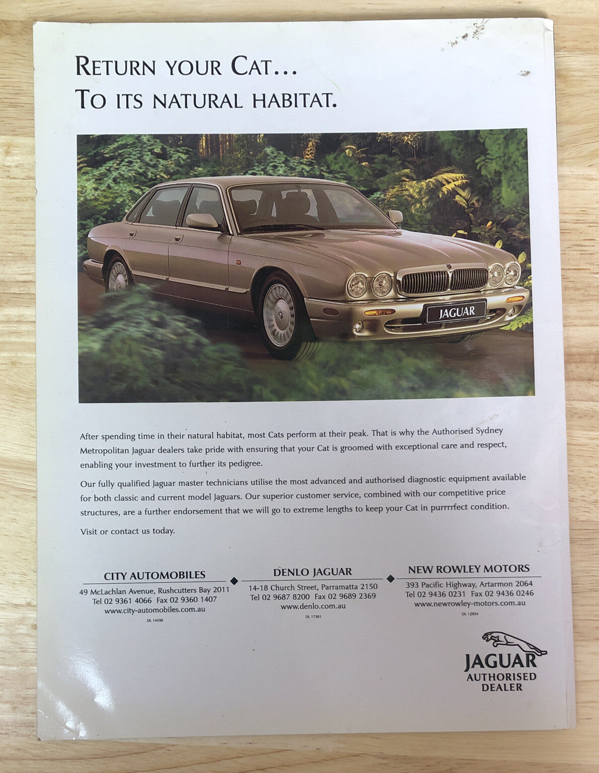 The Jaguar Magazine Edition 98 Vintage In Good Condition