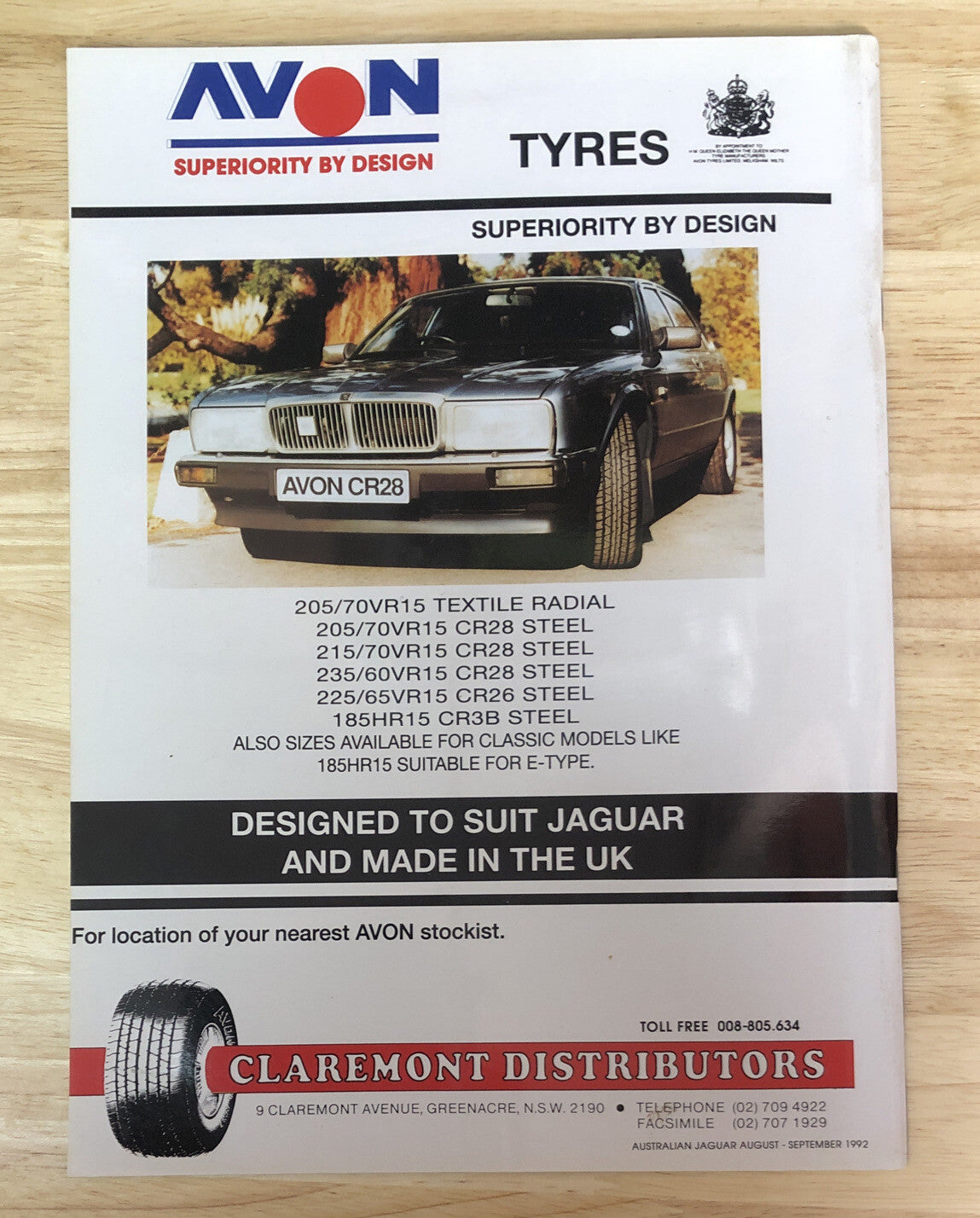 Australian Jaguar Magazine No. 48 Vintage In Good Condition