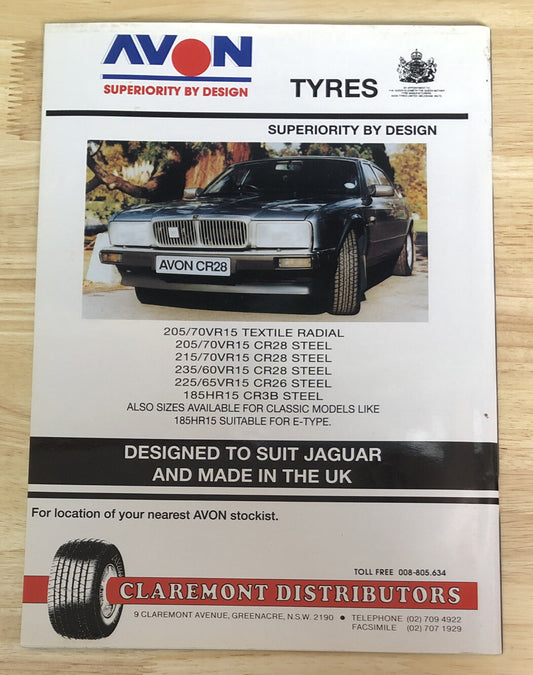 Australian Jaguar Magazine No. 54 Vintage In Good Condition