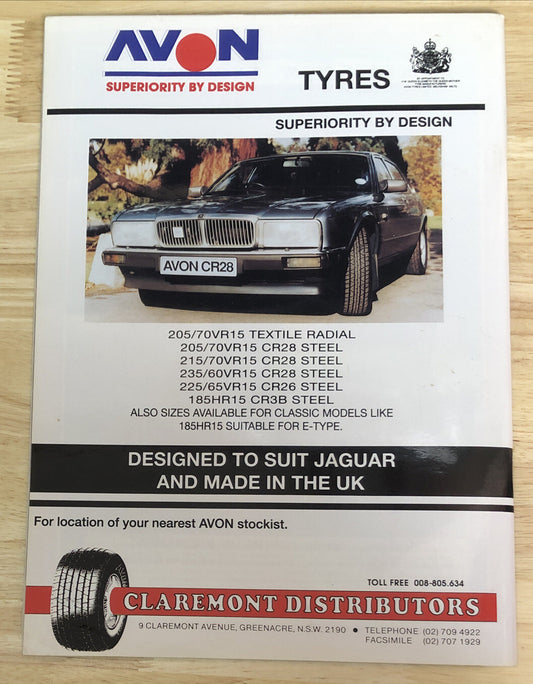 Australian Jaguar Magazine No. 53 Vintage In Good Condition