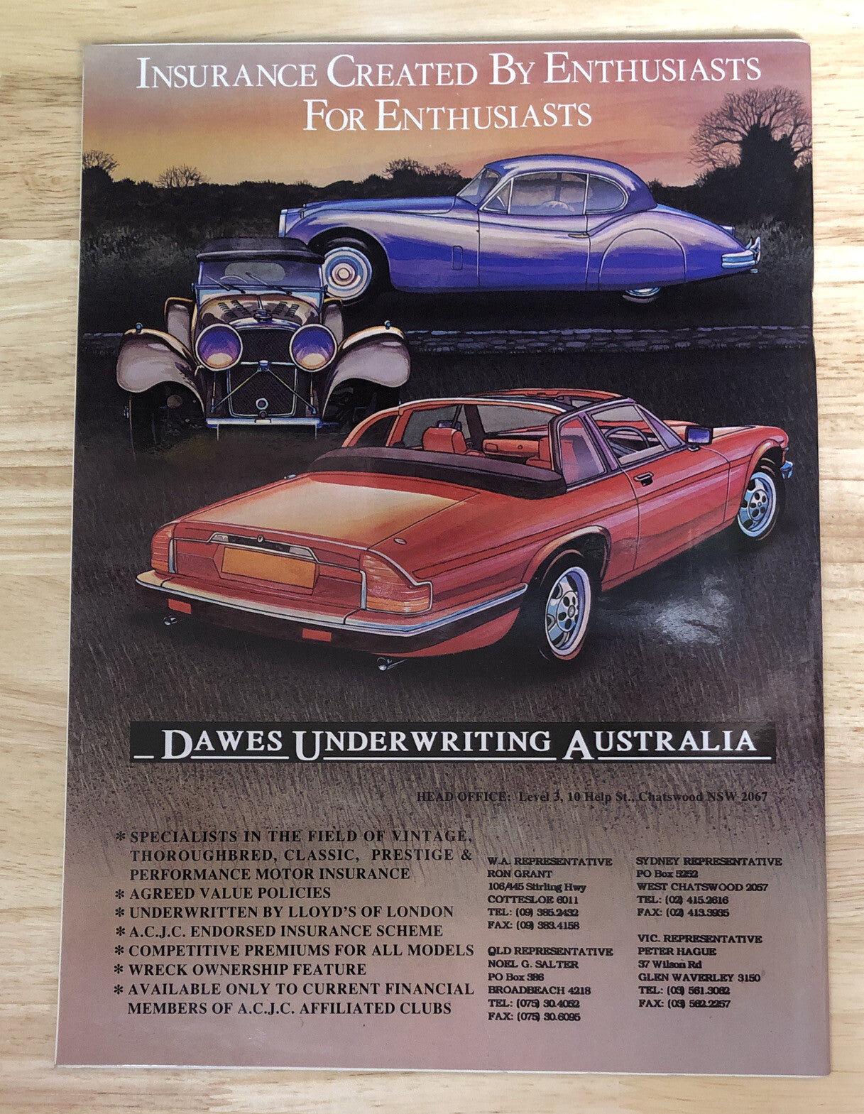 Australian Jaguar Magazine No. 42 Vintage In Good Condition