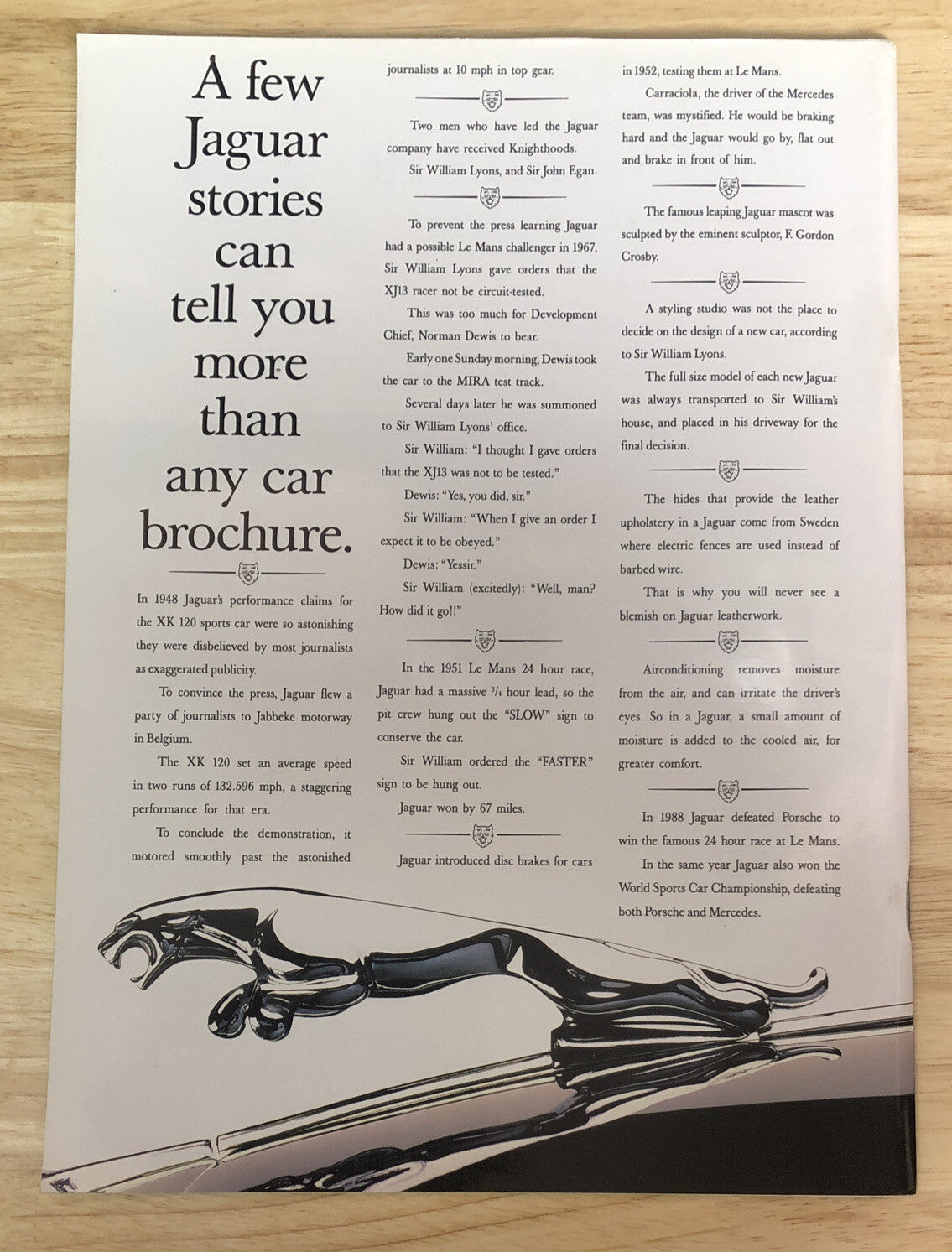 Australian Jaguar Magazine June - July No. 39 Vintage In Good Condition